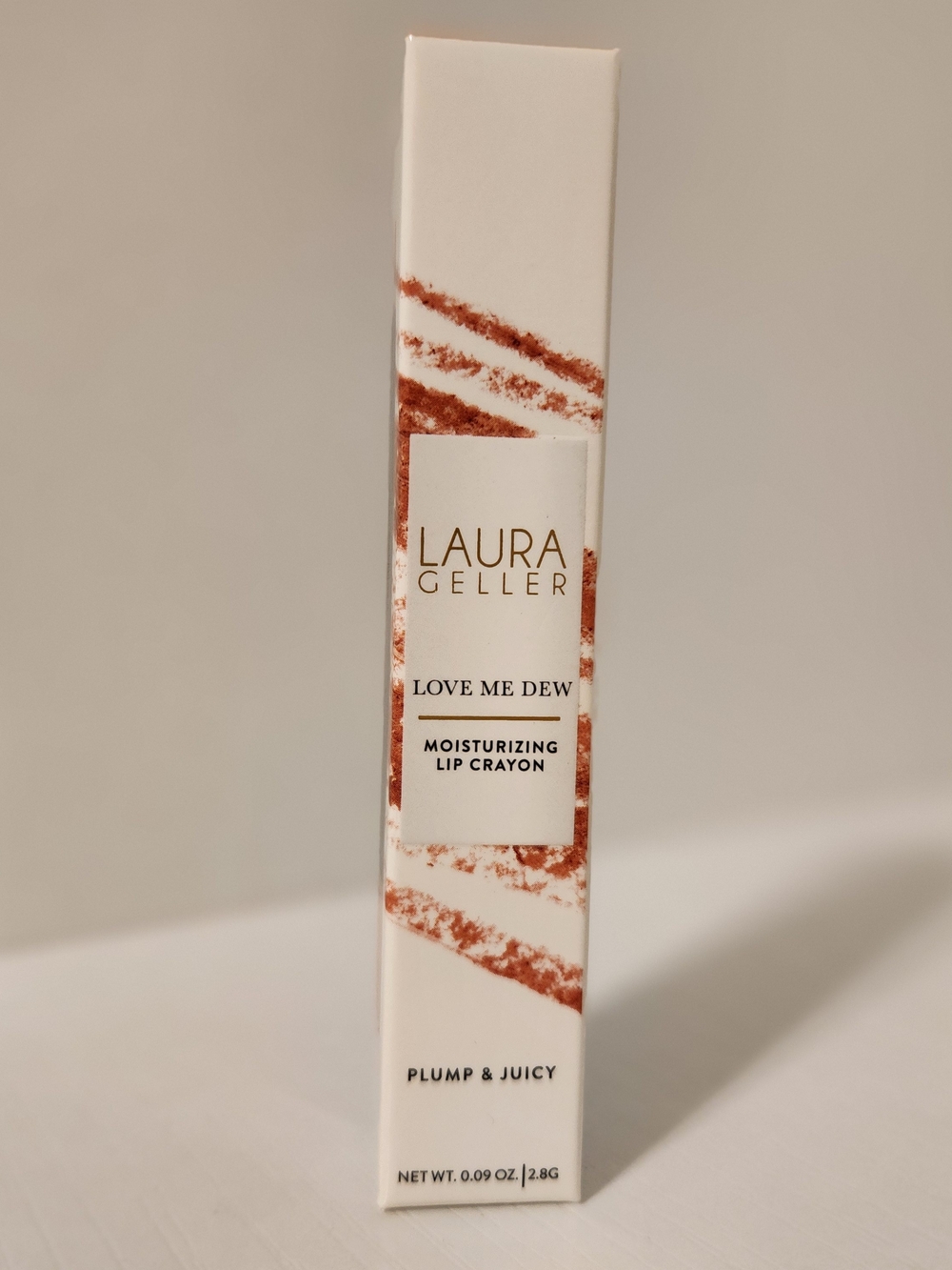 Laura Geller Love Me Dew Moisturizing Lip Crayon Orange NWT